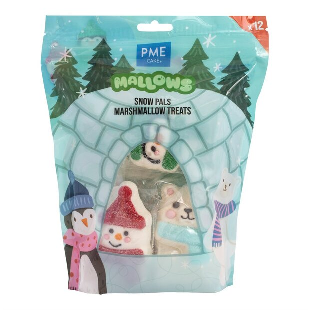 PME Snow Pals Marshmallows 12 stuks