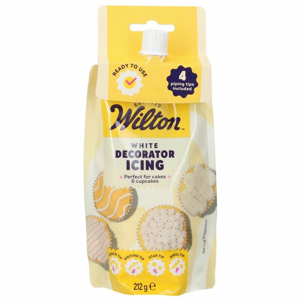 Wilton Decorator Icing White 212g