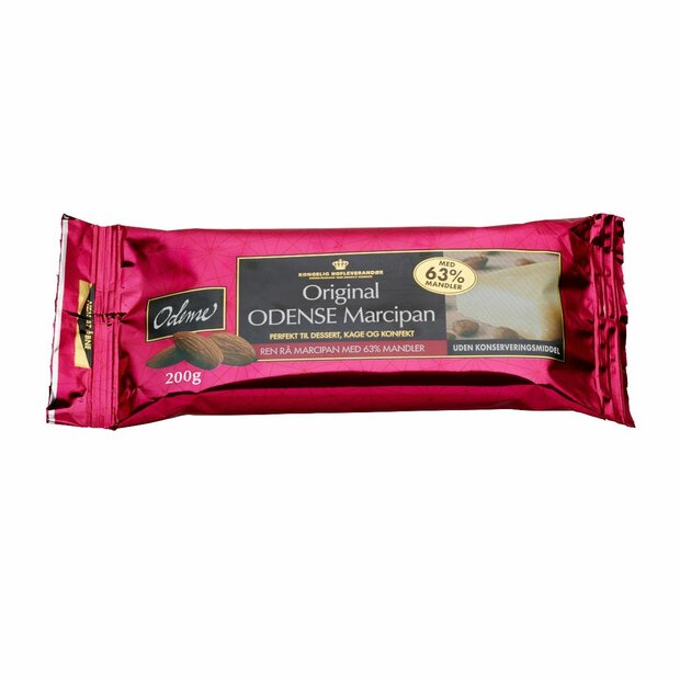 Odense Marsepein Naturel 63% Amandelen 200 g