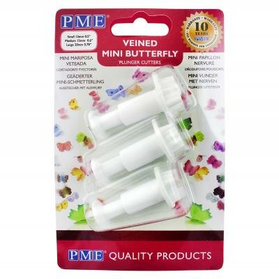 PME Mini Vlinder Plunger Uitstekers Set/3