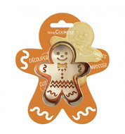ScrapCooking Gingerbread Man Uitsteker &amp; Embosser