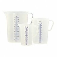 Maatbeker Kunststof 0,25 L &ndash; Maataanduiding per 10 ml