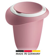 Westmark Mengkom met Tweedelig Deksel &ndash; 1 Liter &ndash; Roze/Wit