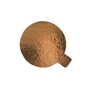 Gold/Black Cake Board with Tab &Oslash;6 cm &ndash; 25 pcs