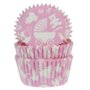House of Marie Baking Cups Baby Roze &ndash; 50 stuks