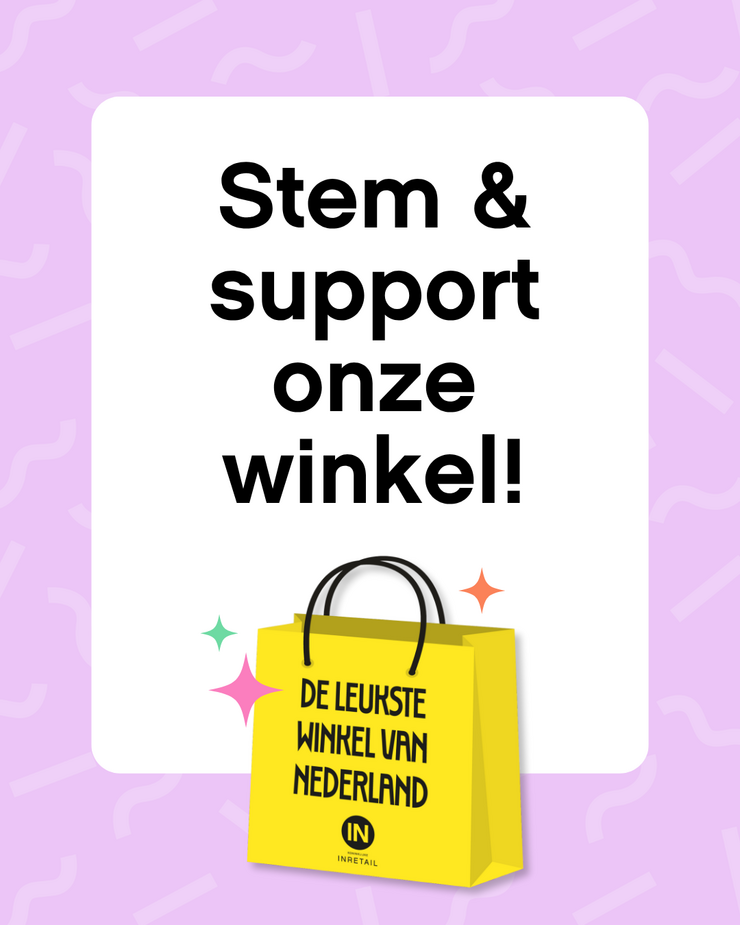 Gun jij ons de titel De Leukste Winkel van Nederland? ✨ Stem hier!
