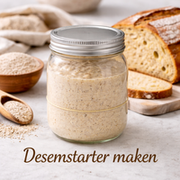 Een desemstarter maken (met roggemeel)