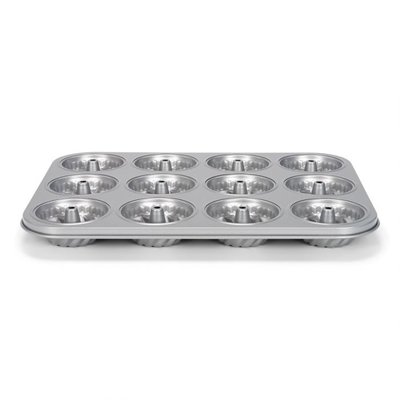 Patisse Silver-Top Mini Bundt Pan 12 Cavity