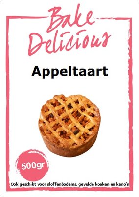 Bake Delicious Apple Pie Mix 500g