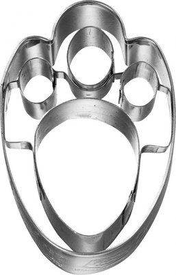 Birkmann Rabbit's Foot Cookie Cutter 6cm