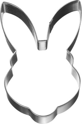 Birkmann Rabbit's Head Cookie Cutter 7cm