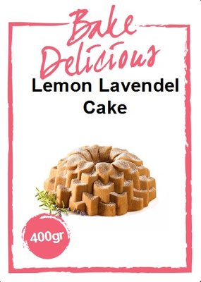 Bake Delicious Lemon Lavender Cake 400g