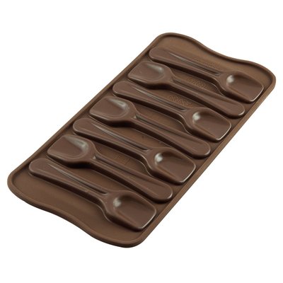 Silikomart Chocoladevorm Choco Lepels