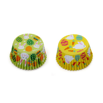 Decora Baking Cups Easter 50x22mm pk/36