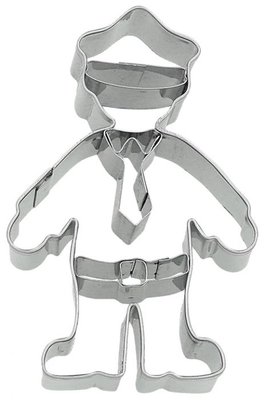 Birkmann Cookie Cutter Policeman 8cm