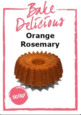 Bake Delicious Orange Rosemary Cake Mix 500g
