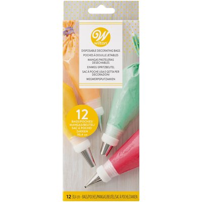 Wilton Disposable Decorating Bags 30cm pk/12