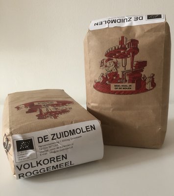 Roggemeel Volkoren Biologisch 1kg - de Zuidmolen