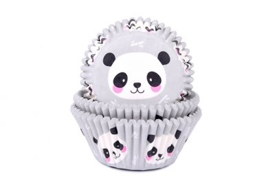 House of Marie Baking Cups Panda pk/50