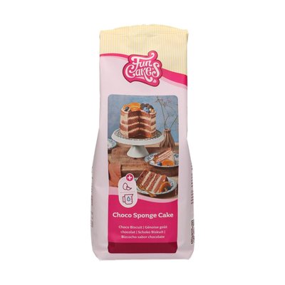 FunCakes Mix pour Génoise Chocolat 1 kg