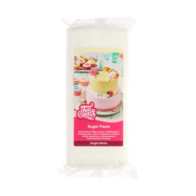 FunCakes Pâte à Sucre Bright White 1 kg