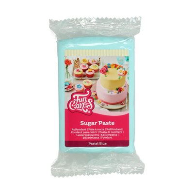 FunCakes Pâte à Sucre Pastel Blue 250 g