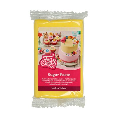 FunCakes Pâte à Sucre Mellow Yellow 250g