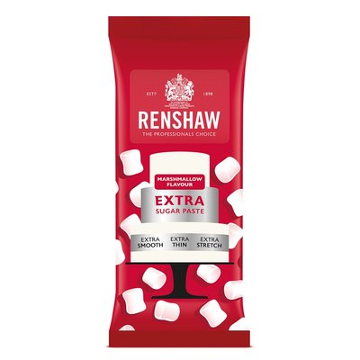 Renshaw Rollfondant Extra 1 kg Weiß Marshmallow