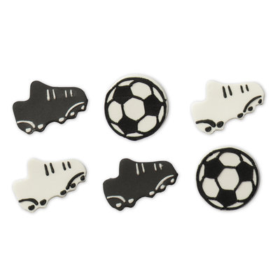 Decora Goal Sugar Decorations pk/6