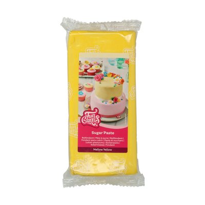 FunCakes Sugar Paste Mellow Yellow 1kg