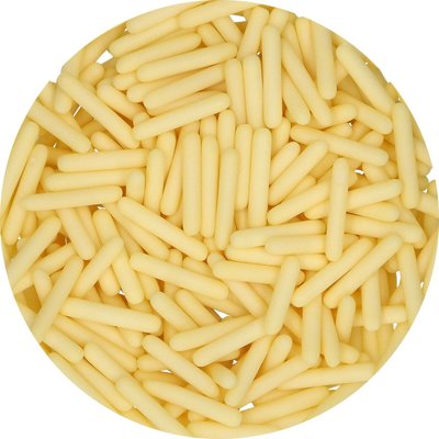 FunCakes Matt Sugar Rods XL Geel 70 g