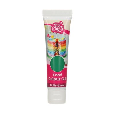 FunCakes Gel Colorant Alimentaire Holly Green 30 g