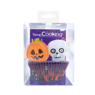 Scrapcooking Baking Cup & Topper Halloween Set/24