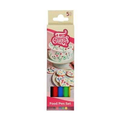 Funcakes Food Pen Primary Set/5