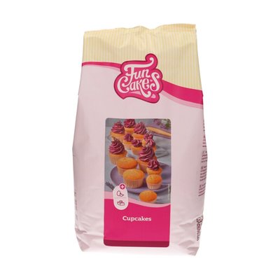 Funcakes Mix Voor Cupcakes 4 kg