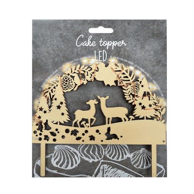 Scrapcooking Cake Topper LED Woodland