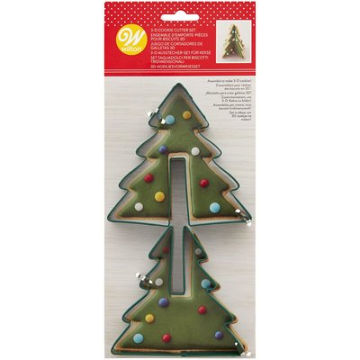 Wilton 3D Cookie Cutter Tree Set/2