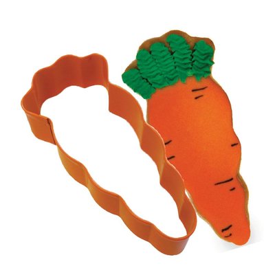 AH Carrot Cookie Cutter Orange 10,2cm