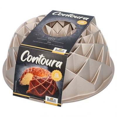 Birkmann Bundt Pan Cast Aluminium, Geo, 24 cm