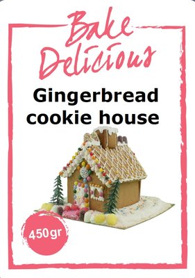 Bake Delicious Gingerbread Cookie House Mix 450g T.H.T. 31-10-24