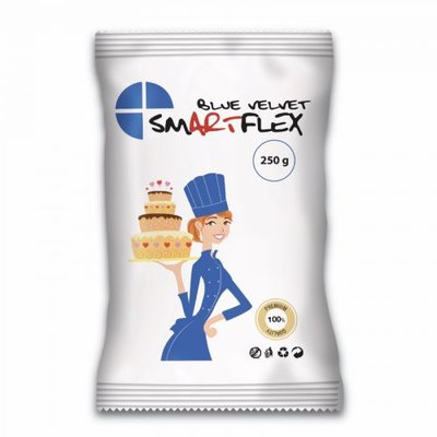 SmArtFlex Fondant Blue Velvet Vanille 250g