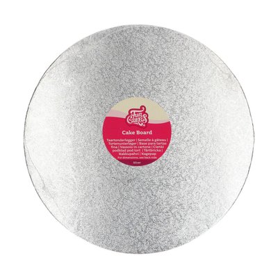 FunCakes Cake Board Rond Ø 33 cm zilver