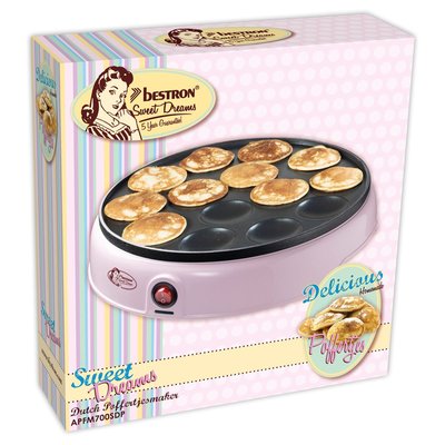 Bestron Poffertjes Maker Roze