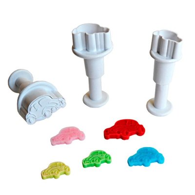 Dekofee Mini Plungers Cars set/3