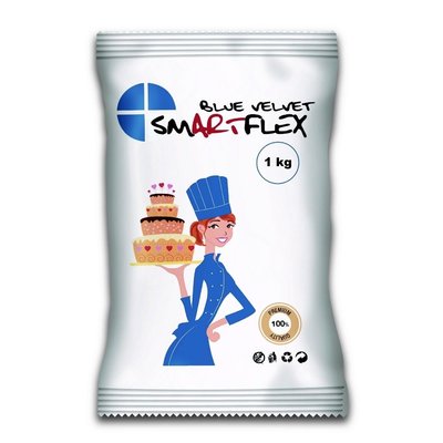 SmArtFlex Fondant Blue Velvet Vanille 1kg