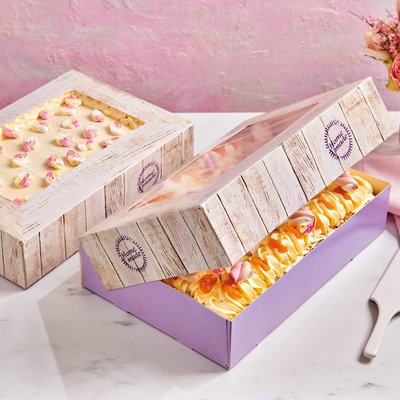 FunCakes Cake Box Pure 36x25x8cm pk/2