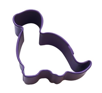 AH Mini Brontosaurus Cookie Cutter Purple 4,4cm