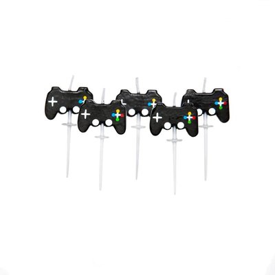 AH Gaming Party Pick Candles 5st