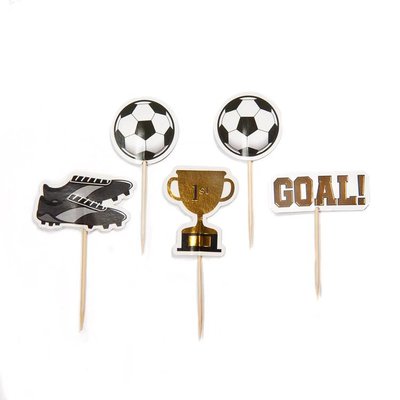 AH Football Cupcake Toppers 12st