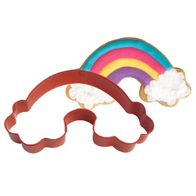 AH Rainbow Cookie Cutter Red 12cm